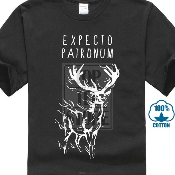 

экспекто патронум deer black t shirt tee shirt xs 2xl спорта толстовка с капюшоном толстовка
