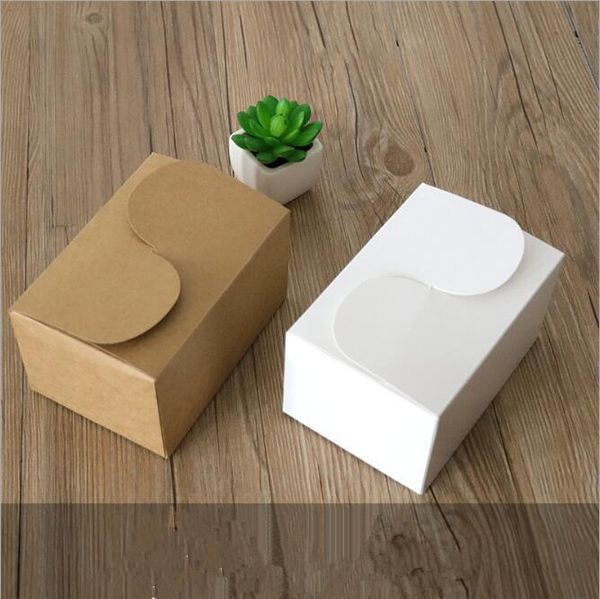 

15.5*10.5*8.5cm kraft cardboard candy boxes,black/white gift box packaging 20pcs/lot