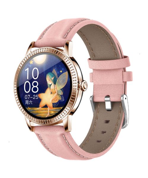 

new cf18p smart bracelet color 1.09 touch round screen 6waterproof step rate blood prsure physiological period re
