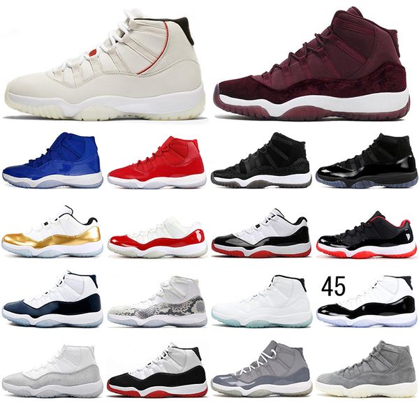

2021 jumpman 11s 11 basketball shoes for women men gamma blue heiress 25th anniversary sports sneakers mens trainers outdoor runners 36-47