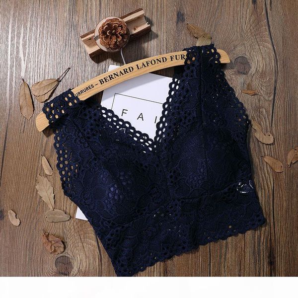 

qualitynew women ladies lace women tank bra lace floral cami bralette crochet vest crop top, Red;black