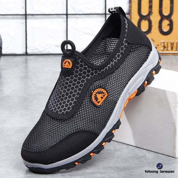 

breathable men shoes outdoor non-slip sneakers wear-resistant sports shoes 056