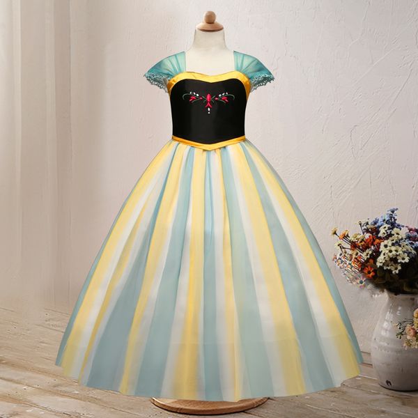 

tboiz children's wear children's ice snow wonderland princess dress formal dress anna anna princess sale fvked, Black;gray