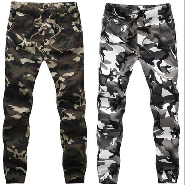 

camouflage mens trousers casual loose plus size mens pencil pants spring autumn new pants elastic running male1, Black
