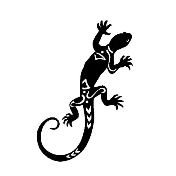 

10.4*15.3cm funny lizard reptile vinyl car stickers bumper car window c12-1135