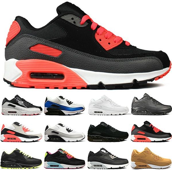 

running shoes mens trainers triple black white blue grey red surface breathable men women sneakers sports size 36-45