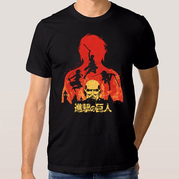 

спорт 2019 новых людей убить их всех атака на titan anime t-shirt 100% хлопка tee футболках мужские женские