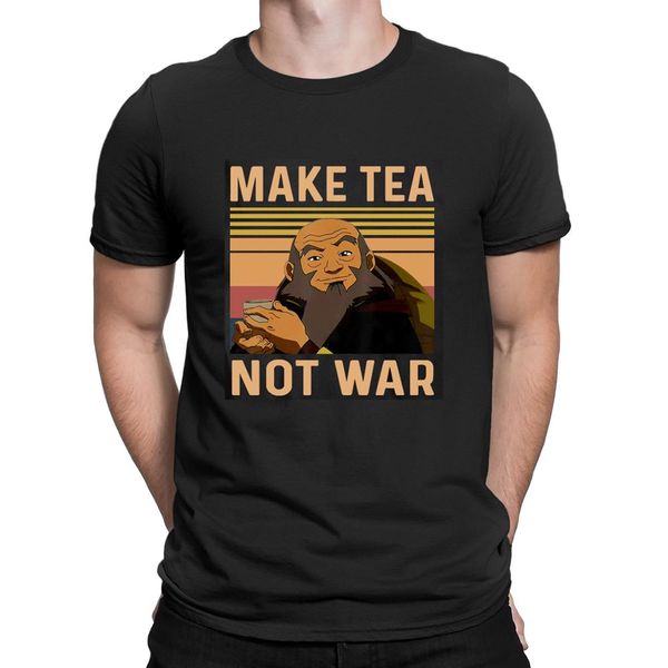 

uncle iroh make tea not war - peaceful samurai tea drinker vintage mens t-shirt 2020 summer fashion sport hooded sweatshirt hoodie