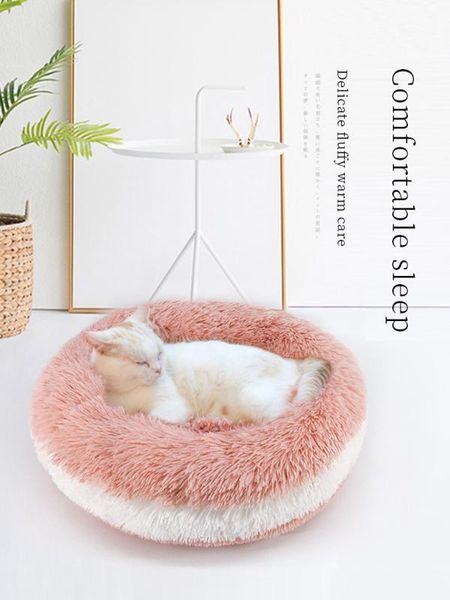 

super soft dog bed dog house bed pet plush product accessories cat large cat mat1