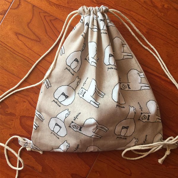 

хлопковое белье eco drawstring рюкзак студент книги обувь сумка alpaca khaki yl хлопковое белье вскользь h jllmln
