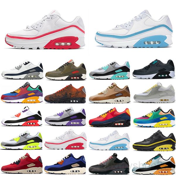 

90 mens sneakers casual shoes dancefloor green usa supernova camo green orange olive white red womens sports trainers fashion 36-45 ty5c, Black