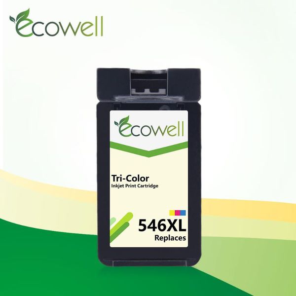 

ecowell ink cartridge pg 545 545xl pg545 cl546 remanufactured for canon ip2850 mg2950 mx495 mg 2850 2950 mx 495 pixma printer
