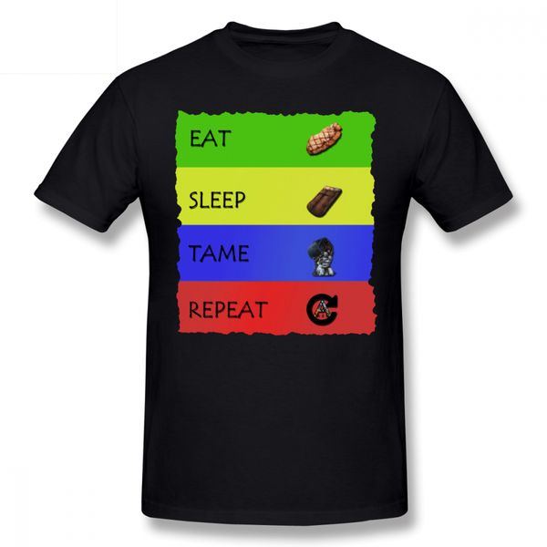 

ark survival evolved ark eat sleep tame repeat fashion 5x awesome short sleeves sport hooded sweatshirt hoodie t shirt