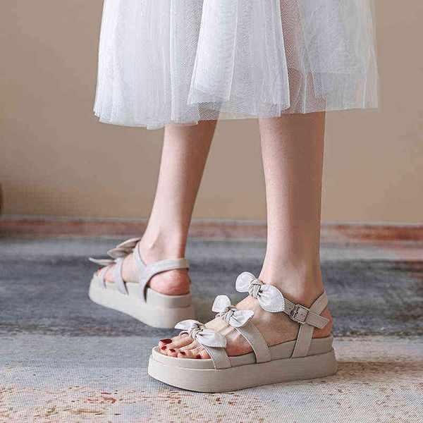 

open toe casual fashion beach shoes women's wear ins trendy, Black