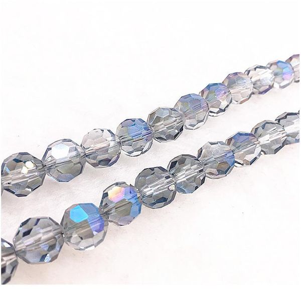 

4-10mm 32 faceted czech glass transparent faceted crystal ball beads spacer beads for jewellery making diy bracelet neck jlldmj