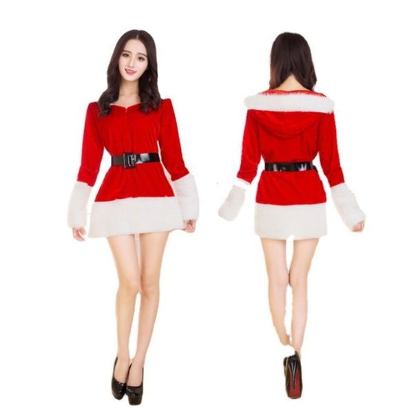 

suit uniform tempting christmas underwear cosplay costume sx29, Black;white