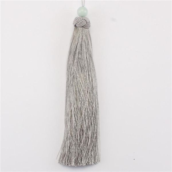 

1pc jade beads pine cap tassel fringe keychain caps straps diy jewelry making charms pendant craft accessories craft tassel h sqcdaw