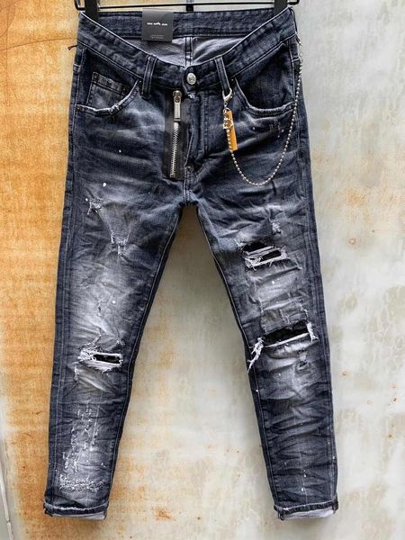 

fashionable european and american mens casual jeans in highgrade washed handworn tight and ripped motorcycle jeans lt0101, Blue