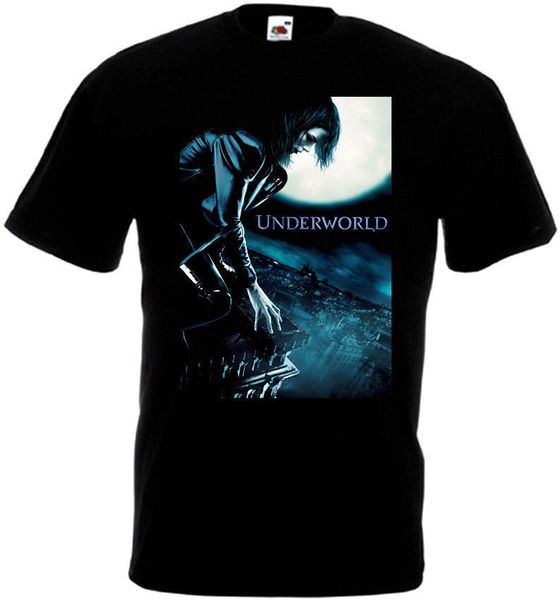 

underworld v1 black movie poster all sizes s 3xl novelty cool short sleeve basic models sport hooded sweatshirt hoodie men t shirt