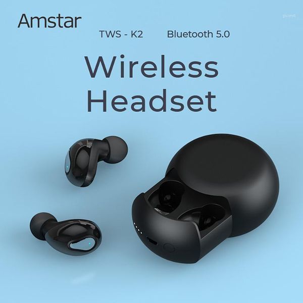 

amstar bluetooth v5.0 earphone tws wireless earbuds waterproof sports headset wireless earphone in ear with charging box1