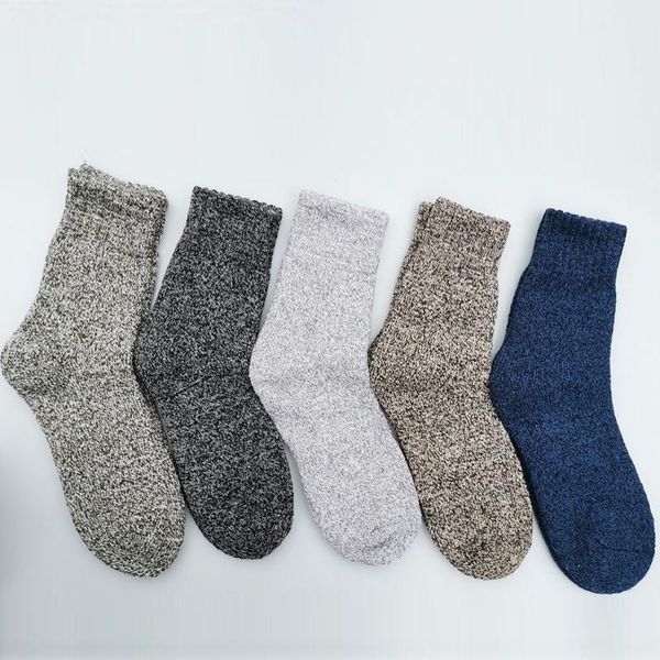 

мужчины мода полоса печать хлопка улица средняя трубка носки чулки сплошные цвета теплые, ветро- доказательство, дышащие модные носки, Black