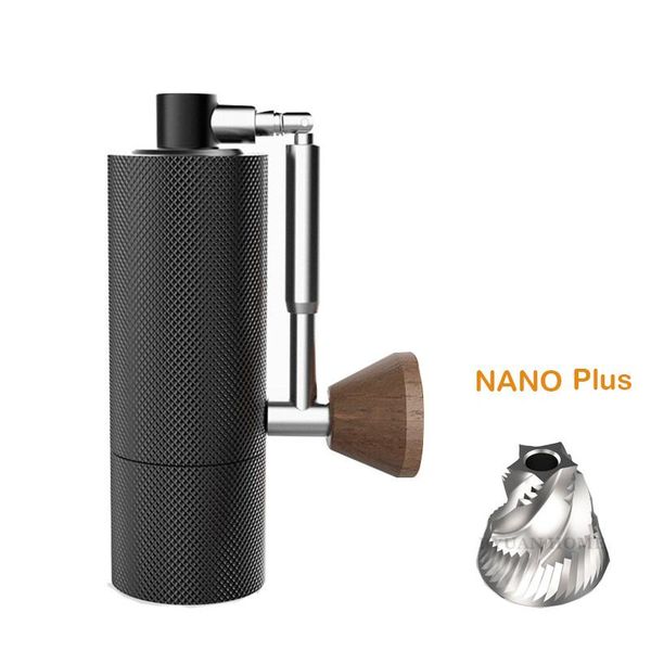 

new nano plus foldable timemore aluminum portable coffee grinder steel grinding super manual coffee mill dulex bearing recommend