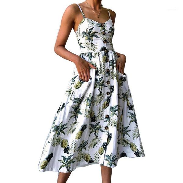 

casual dresses women summer 2021 slim button off shoulder flower print bohemian princess mid calf dress quality vestido oym06651, Black;gray
