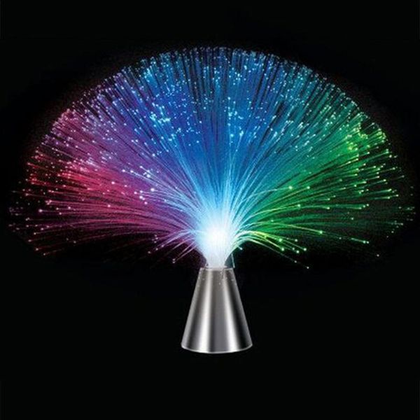 

party decoration colorful led optic fiber flower light star sky shaped festival atmosphere night lamp valentine day wedding home