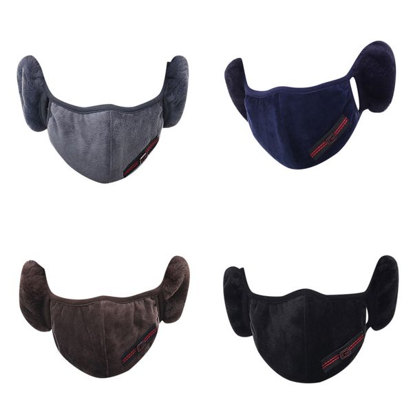 

earmuffs zfleece winter warm riding men women ski snowboard half face mask windproof dustproof mascarillas
