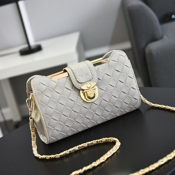 

yuhua, 2020 new fashion woman handbags, simple korean version women bag, trend leisure messenger bag, chain shoulder bag