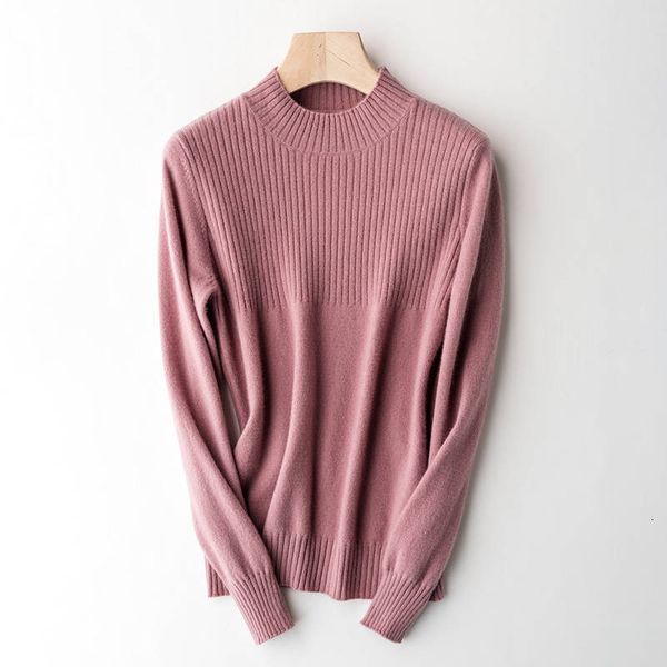 

2021 selling women jumpers 100% wool knitted or crocheted women's standard long pullovers thin sweaters 5ua2, White;black