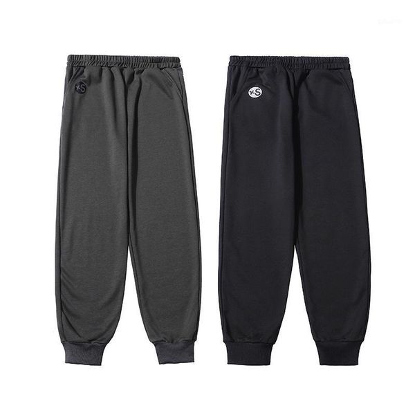 

2020 women high waist sweatpants jogging pants plus size female new fashion solid color loose harem trousers ladies casual pants1, Black;white