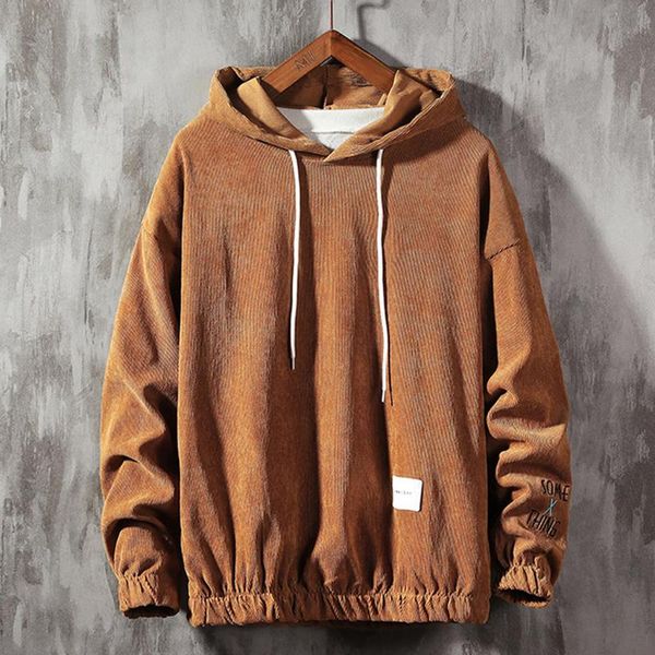 

men's hoodies & sweatshirts vogue tide autumn casual solid pullover hoodie long sleeve hip hop sweatshirt hombre, Black