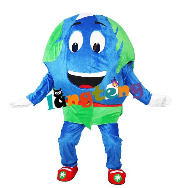 Maskottchenkostüme828 Erde Planet Globus Maskottchen Kostüm Design Kostüm Cartoon Charakter