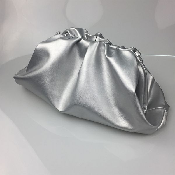 

big leather pouch soft clutch bag evening party purse bag large handbags for women 2019 black green brand new bags c1011