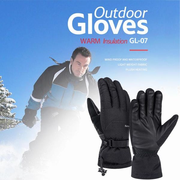 

2020 men's skiing gloves snowboard gloves snowmobile motorcycle riding winter windproof waterproof snow unisex