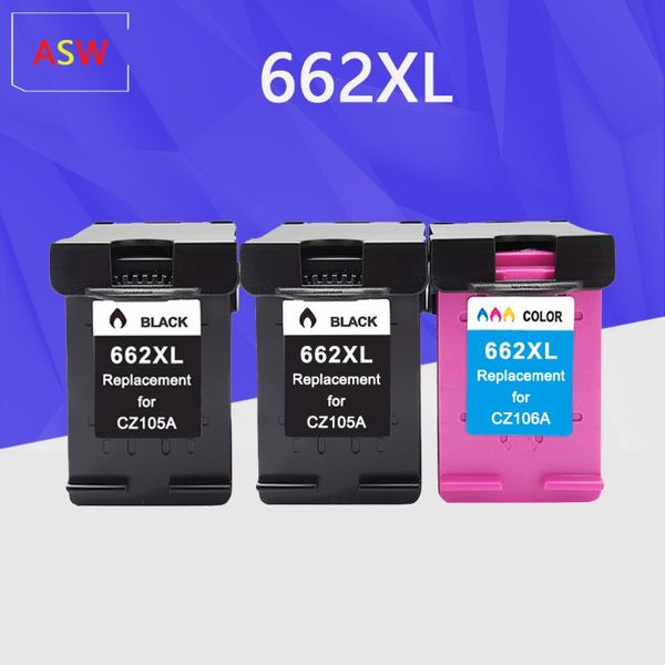 

ink cartridges compatible for 662xl 662 cartridge 1015 1515 2515 deskjet 2545 2645 3515 3545 printer