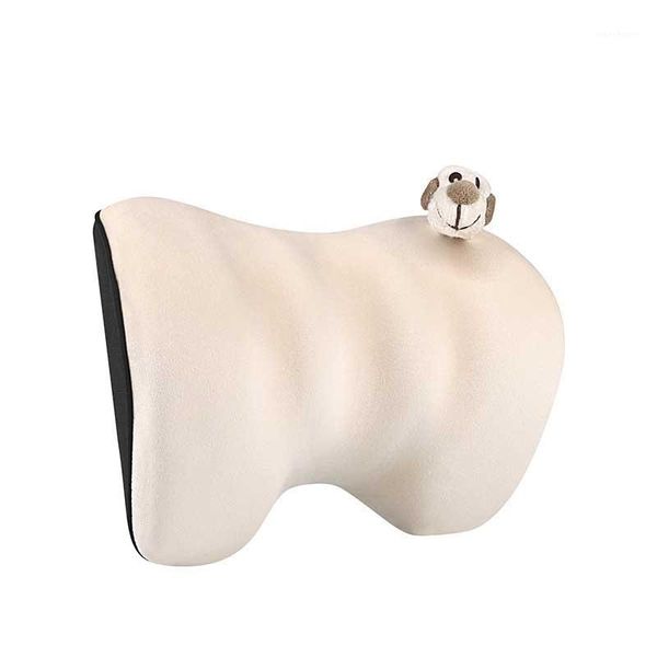 

ergonomical car neck pillow bow shape comfortable neck support headrest cushion car travel accessories memory foam pillows1