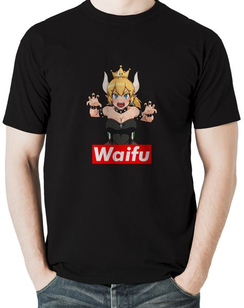 

bowsette waifu men's clothing t-shirt new brand clothing custom special print men p t shirts sport hooded sweatshirt hoodie