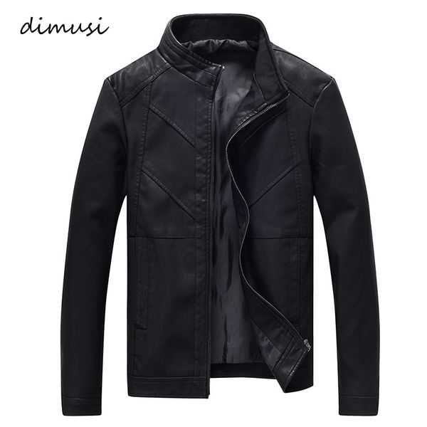 

mens leather jackets autumn winter leather coats men velvet faux biker motorcycle jacket warm male outerwear 4xl, Black