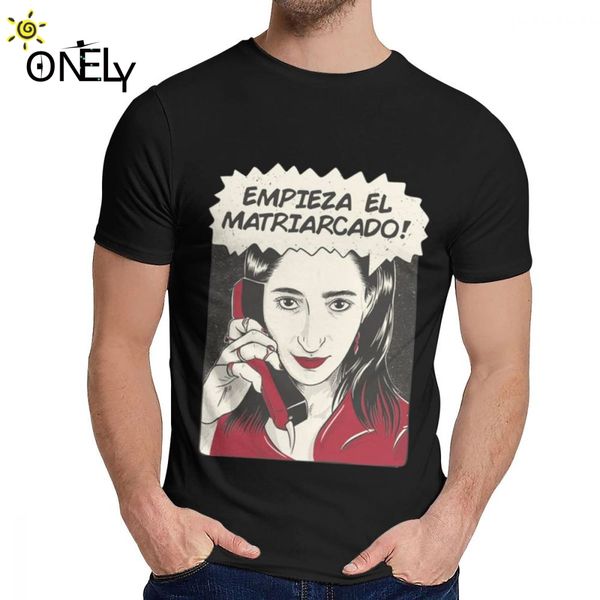 

for male t shirt la casa de papel nice new arrival classic round neck retro short sleeve sport hooded sweatshirt hoodie