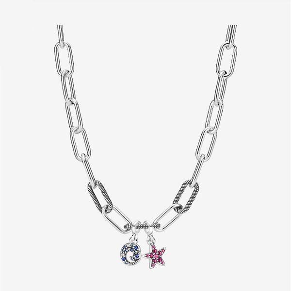 

new 2021 anniversary gift fashion 925 sterling silver necklace women collarbone christmas jewelry chain