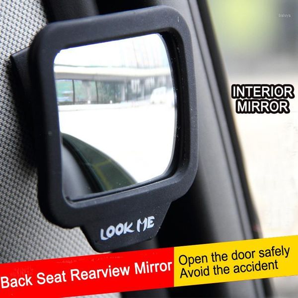 

other interior accessories sheate car back seat rearview 1pcs blind spot mirror magnet anti-crash second-row rear view dead zone auto/bicycl