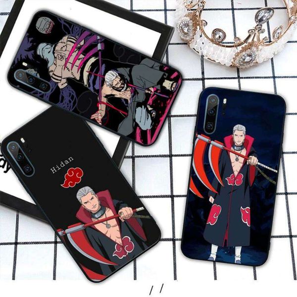 

3hidan akatsuki animated naruto jiaopi mobile phone cover huawei honorary friend p 30 40 pro 10i 9 10 20 8 x litecf1