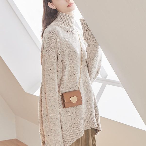 

genuine leather mini love chain package woman concise small messenger square luxury handbags women crossbody bags for designer
