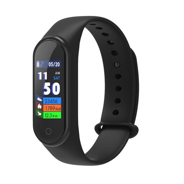 

Mosmart Smart Watch MSM04 Fitbit Cell Phone Accessories with 0.96 inch Color Touch Screen Multi-Sport Modes Sleep Monitoring Fitness Tracker