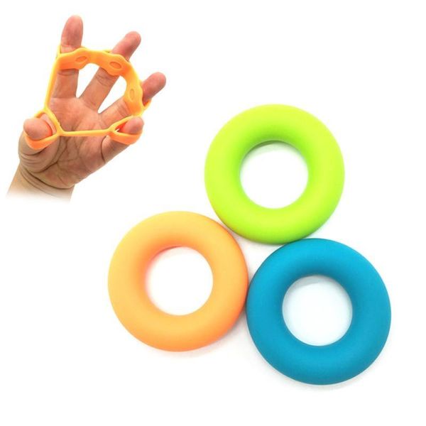 

2pcs finger resistance bands hand grip forearm wrist training exercise ring pull grips expander gym fitness equipment for home wmtdcs