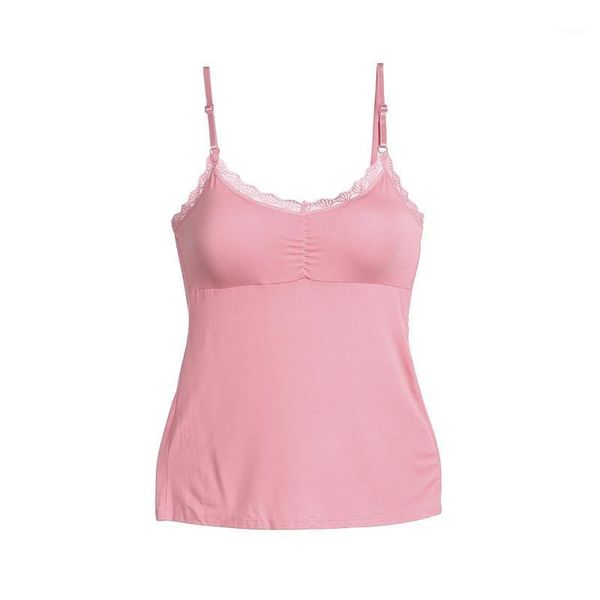 

women ladies tanks plain cotton lace trim neck designer tank strappy camisoles & tanks1, White