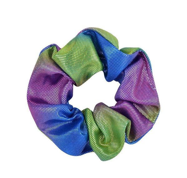 

16 colors ponytail holder hair scrunchy elastic laser hair bands scrunchy hairbands ties ropes for women girls pa jllvkd insyard