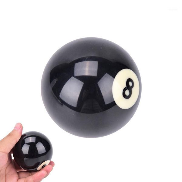 

1pcs two size 52.5/57.2 mm black 8 ball ea14 billiard balls #8 billiard pool ball replacement eight standard regular1